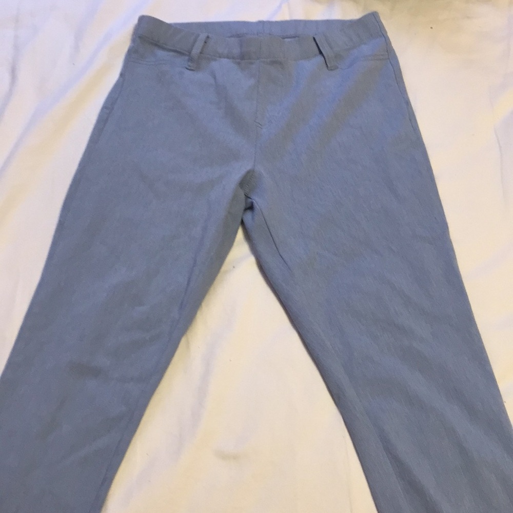 Blue jean jeggings